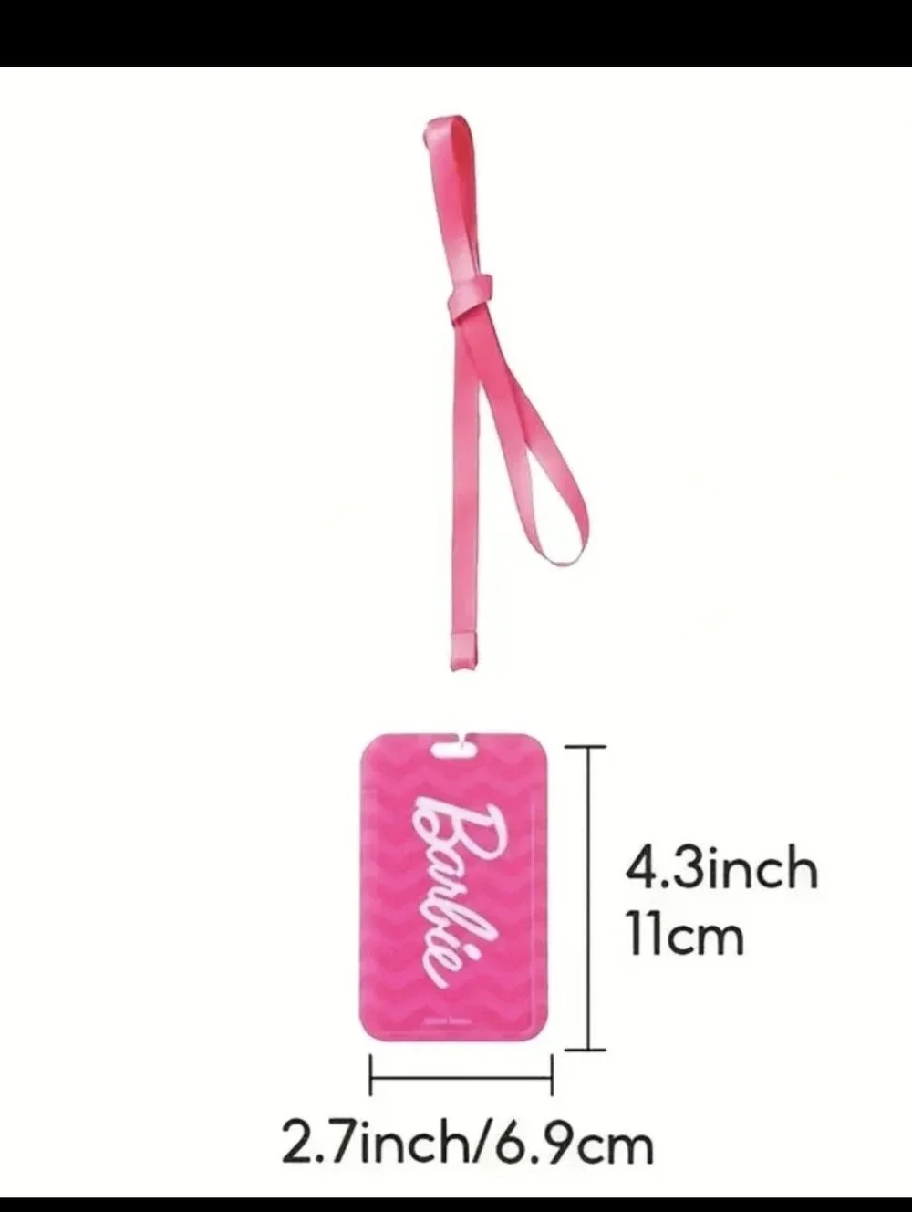 Pink Barbie Lanyard Cardholder